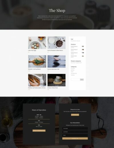 Restaurant Shop